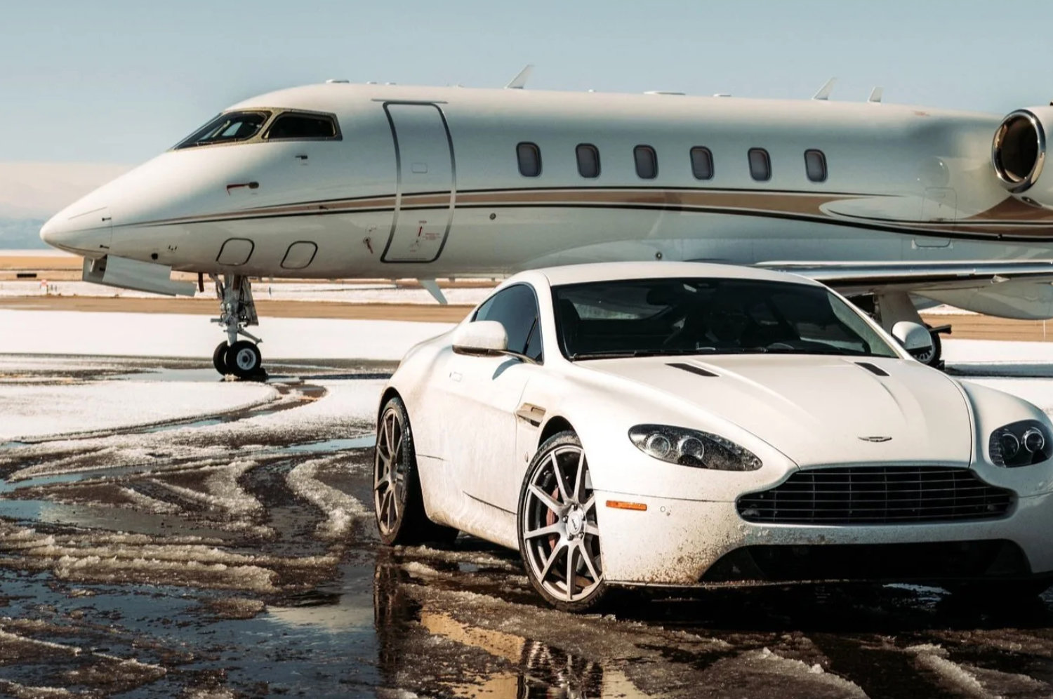 Private Charter - Jet and sports car